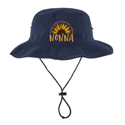 Nonna Sunflower Mothers Day Sunflower For Nonnas Bucket Hat