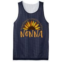 Nonna Sunflower Mothers Day Sunflower For Nonnas Mesh Reversible Basketball Jersey Tank