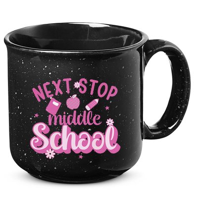 Next Stop Middle School Graduation 15oz Campfire Ceramic Mug