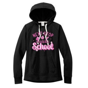 Next Stop Middle School Graduation Women's Fleece Hoodie