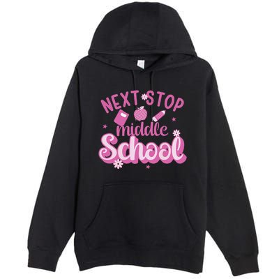 Next Stop Middle School Graduation Premium Pullover Hoodie