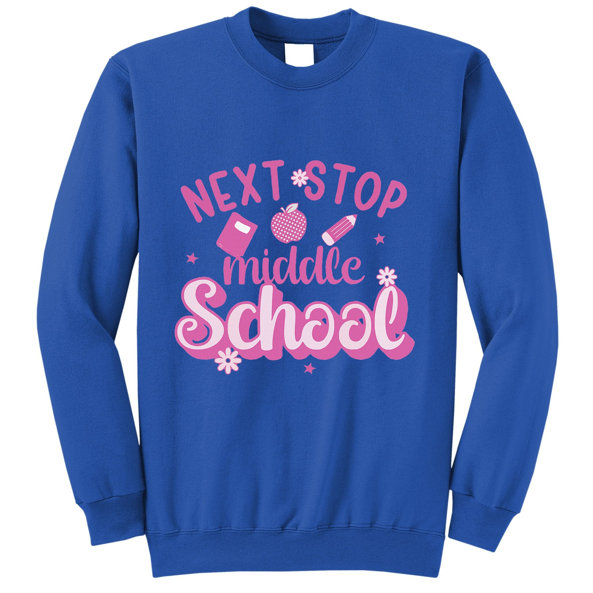 Next Stop Middle School Graduation Sweatshirt