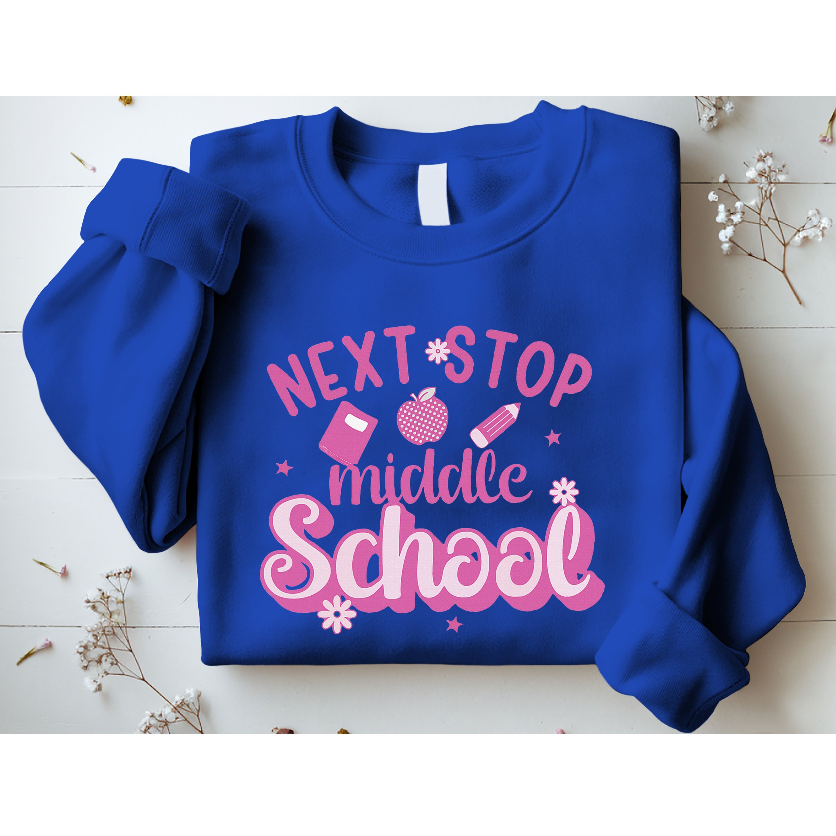 Next Stop Middle School Graduation Sweatshirt