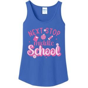 Next Stop Middle School Graduation Ladies Essential Tank