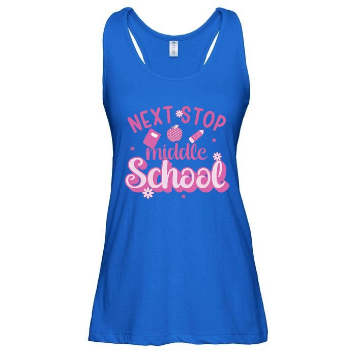 Next Stop Middle School Graduation Ladies Essential Flowy Tank