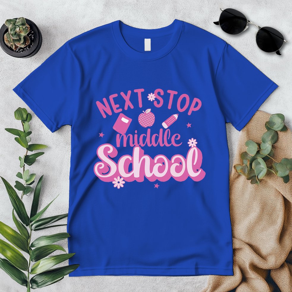 Next Stop Middle School Graduation Premium T-Shirt