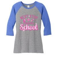 Next Stop Middle School Graduation Women's Tri-Blend 3/4-Sleeve Raglan Shirt