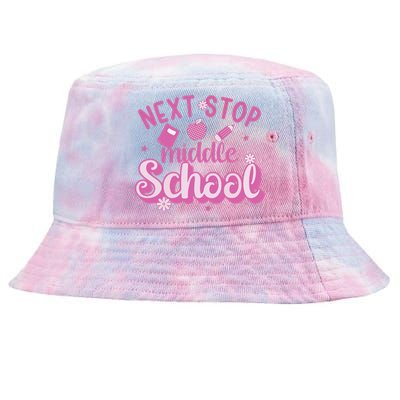 Next Stop Middle School Graduation Tie-Dyed Bucket Hat