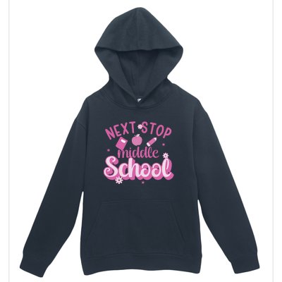 Next Stop Middle School Graduation Urban Pullover Hoodie