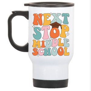 Next Stop Middle School Funny Graduation 5th Grade Stainless Steel Travel Mug