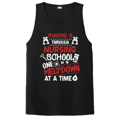 Nurse Student Making It Nursing School Gift PosiCharge Competitor Tank