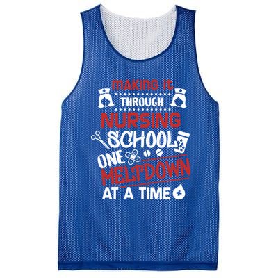 Nurse Student Making It Nursing School Gift Mesh Reversible Basketball Jersey Tank