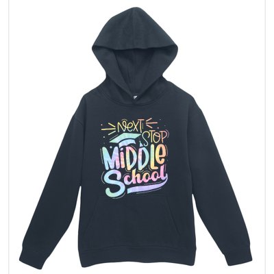 Next Stop Middle School Tie Dye Urban Pullover Hoodie