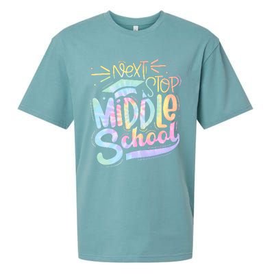 Next Stop Middle School Tie Dye Sueded Cloud Jersey T-Shirt