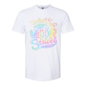 Next Stop Middle School Tie Dye Softstyle CVC T-Shirt