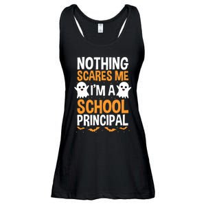 Nothing Scares Me IM A School Principal Halloween Costume Teacher Ladies Essential Flowy Tank