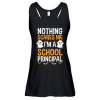 Nothing Scares Me IM A School Principal Halloween Costume Teacher Ladies Essential Flowy Tank