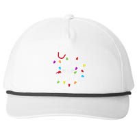 Nurse Stethoscope Merry And Bright Christmas Lights Gift Long Sleeve Snapback Five-Panel Rope Hat