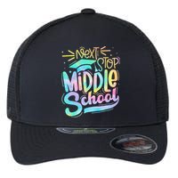 Next Stop Middle School 5th Grade Graduation Last Day Flexfit Unipanel Trucker Cap