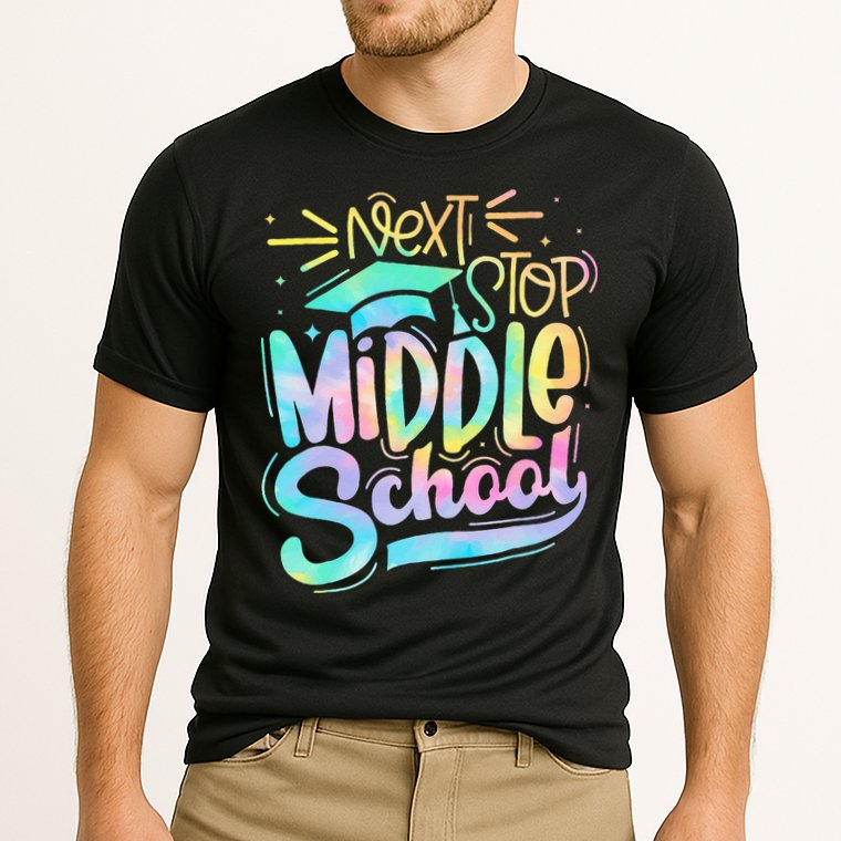 Next Stop Middle School 5th Grade Graduation Last Day Performance Shirt