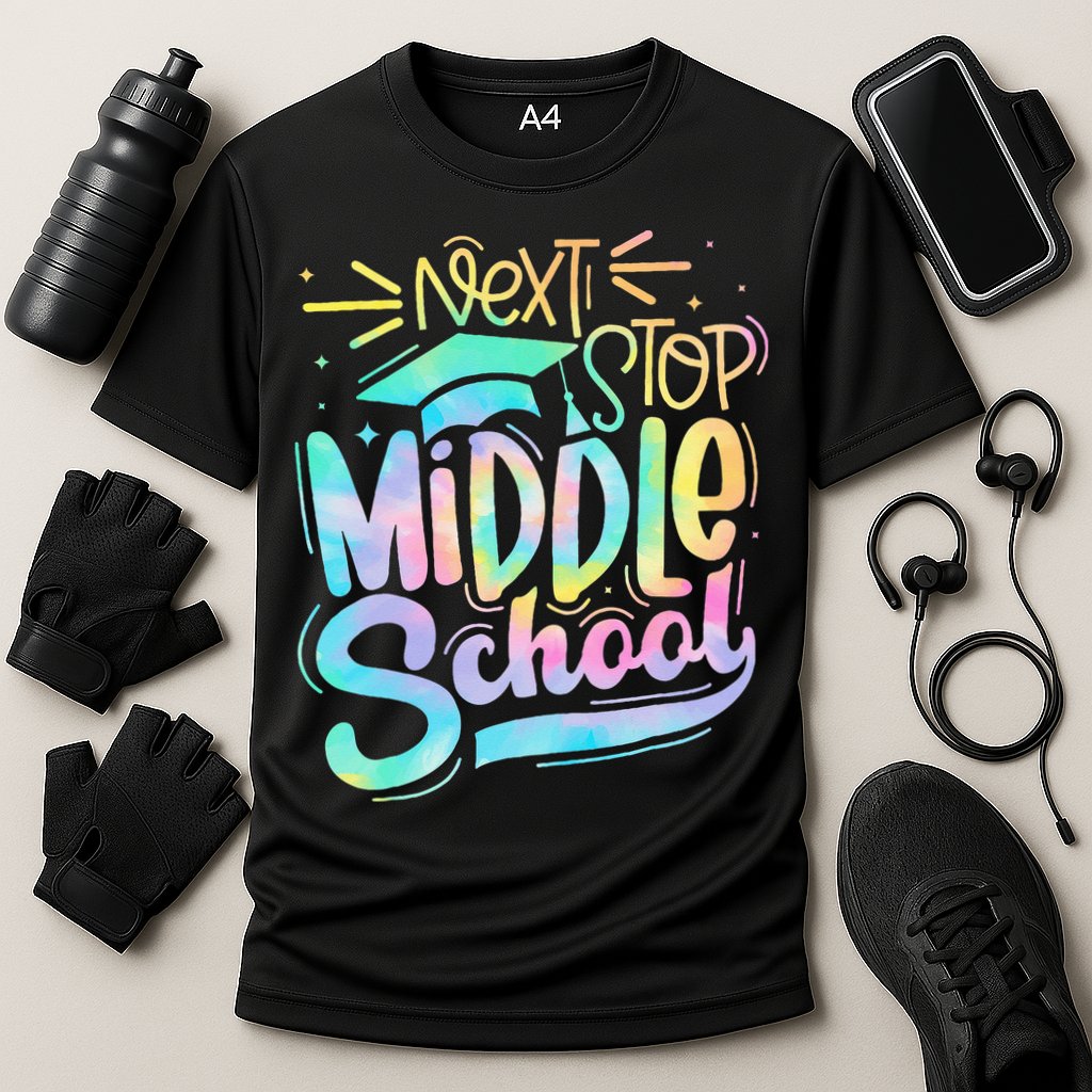 Next Stop Middle School 5th Grade Graduation Last Day Performance Shirt