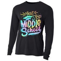 Next Stop Middle School 5th Grade Graduation Last Day Cooling Performance Long Sleeve Crew