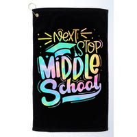 Next Stop Middle School 5th Grade Graduation Last Day Golf Towel