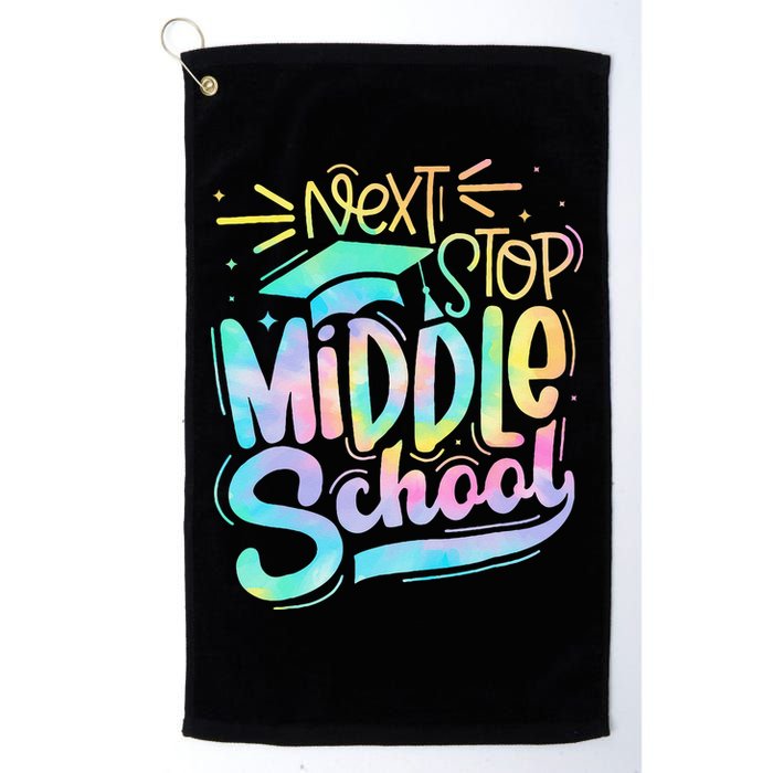 Next Stop Middle School 5th Grade Graduation Last Day Golf Towel