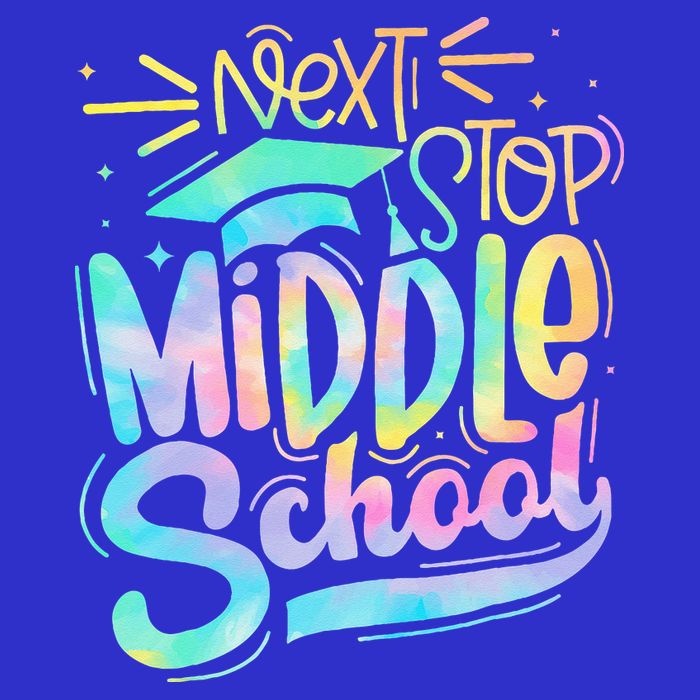 Next Stop Middle School 5th Grade Graduation Last Day Bag