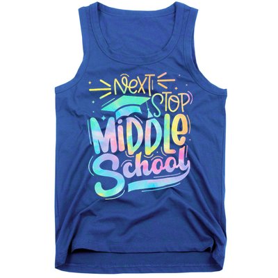 Next Stop Middle School 5th Grade Graduation Last Day Tank Top