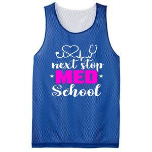 Next Stop Med School Future Doctor Medical Student Gift Mesh Reversible Basketball Jersey Tank