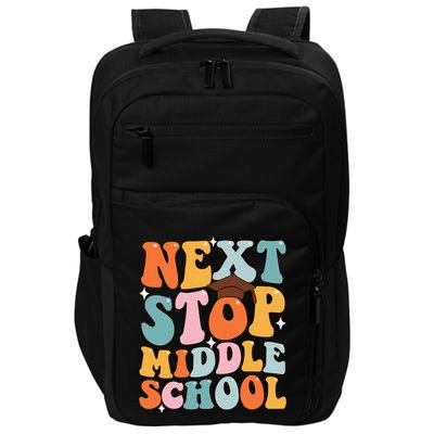 Next Stop Middle School Funny Graduation 5th Grade Impact Tech Backpack