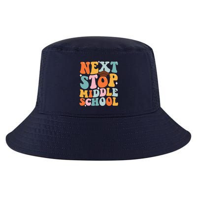 Next Stop Middle School Funny Graduation 5th Grade Cool Comfort Performance Bucket Hat