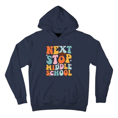 Next Stop Middle School Funny Graduation 5th Grade Hoodie