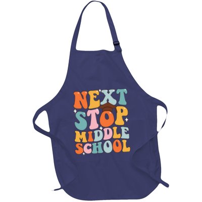 Next Stop Middle School Funny Graduation 5th Grade Apron