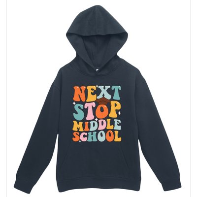 Next Stop Middle School Funny Graduation 5th Grade Urban Pullover Hoodie