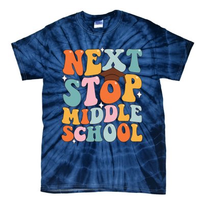 Next Stop Middle School Funny Graduation 5th Grade Tie-Dye T-Shirt