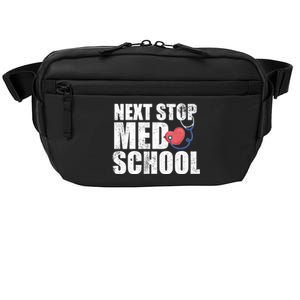 Next Stop Med School Medical Student Future Doctor Grad Gift Crossbody Pack