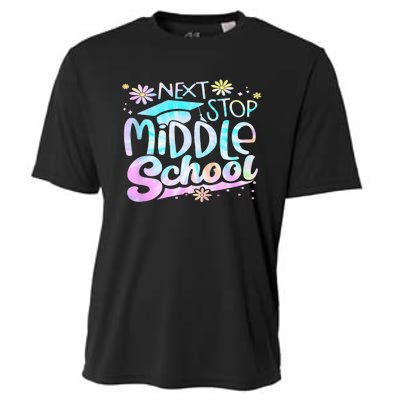 Next Stop Middle School Graduation Last Day Of School Cooling Performance Crew T-Shirt