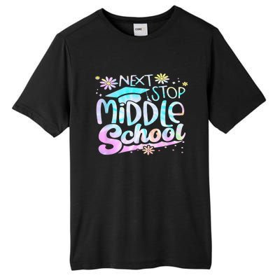 Next Stop Middle School Graduation Last Day Of School Tall Fusion ChromaSoft Performance T-Shirt