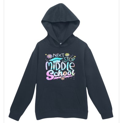 Next Stop Middle School Graduation Last Day Of School Urban Pullover Hoodie