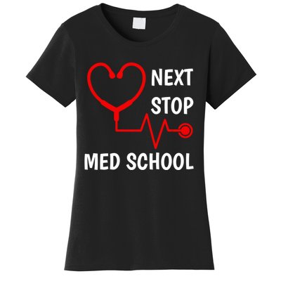 Next Stop Medical School Gift Med School Gift Med Student Gift Women's T-Shirt