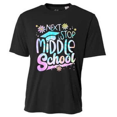 Next Stop Middle School Graduation Last Day Of School Cooling Performance Crew T-Shirt