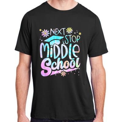 Next Stop Middle School Graduation Last Day Of School Adult ChromaSoft Performance T-Shirt