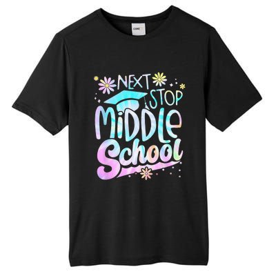 Next Stop Middle School Graduation Last Day Of School Tall Fusion ChromaSoft Performance T-Shirt