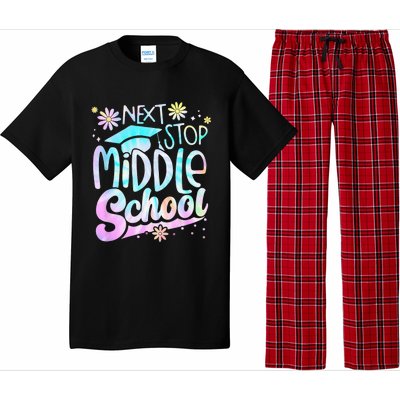 Next Stop Middle School Graduation Last Day Of School Pajama Set