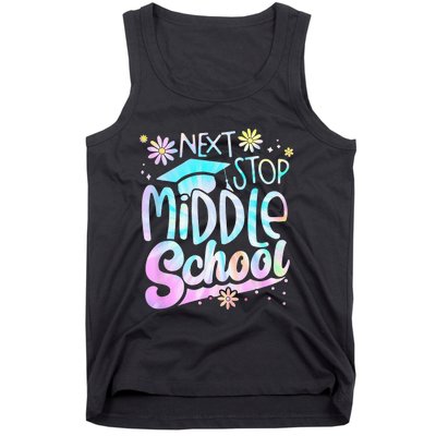 Next Stop Middle School Graduation Last Day Of School Tank Top