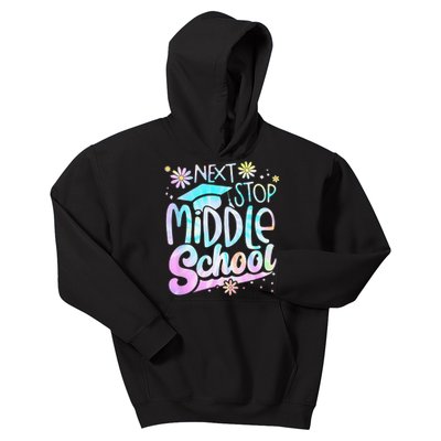 Next Stop Middle School Graduation Last Day Of School Kids Hoodie