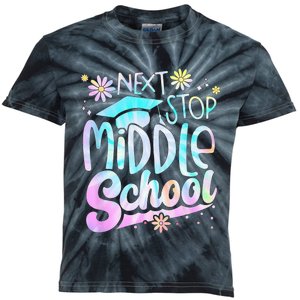 Next Stop Middle School Graduation Last Day Of School Kids Tie-Dye T-Shirt