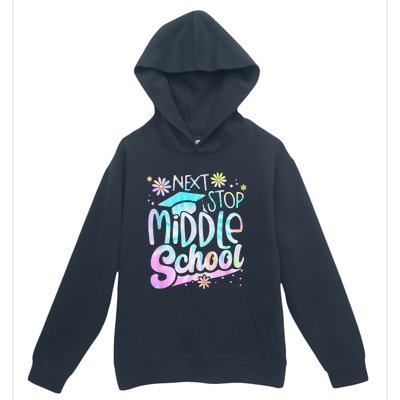 Next Stop Middle School Graduation Last Day Of School Urban Pullover Hoodie